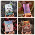 Смешанный фруктовый чай, дым, черника, вишня, кофе, лимон, яблоко, мята, травяной цветочный чай, сигарета, бросить дым, табак без никотина