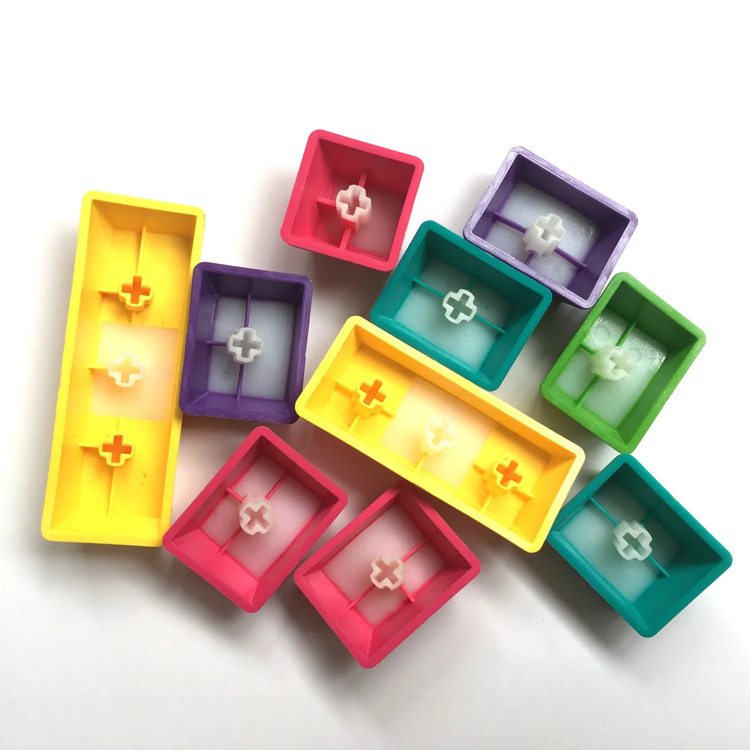 PBT Keycaps Doubleshot CMYK Keyset OEM профиль для Cherry/Kailh/Outemu/ Gateron MX переключатели Механическая