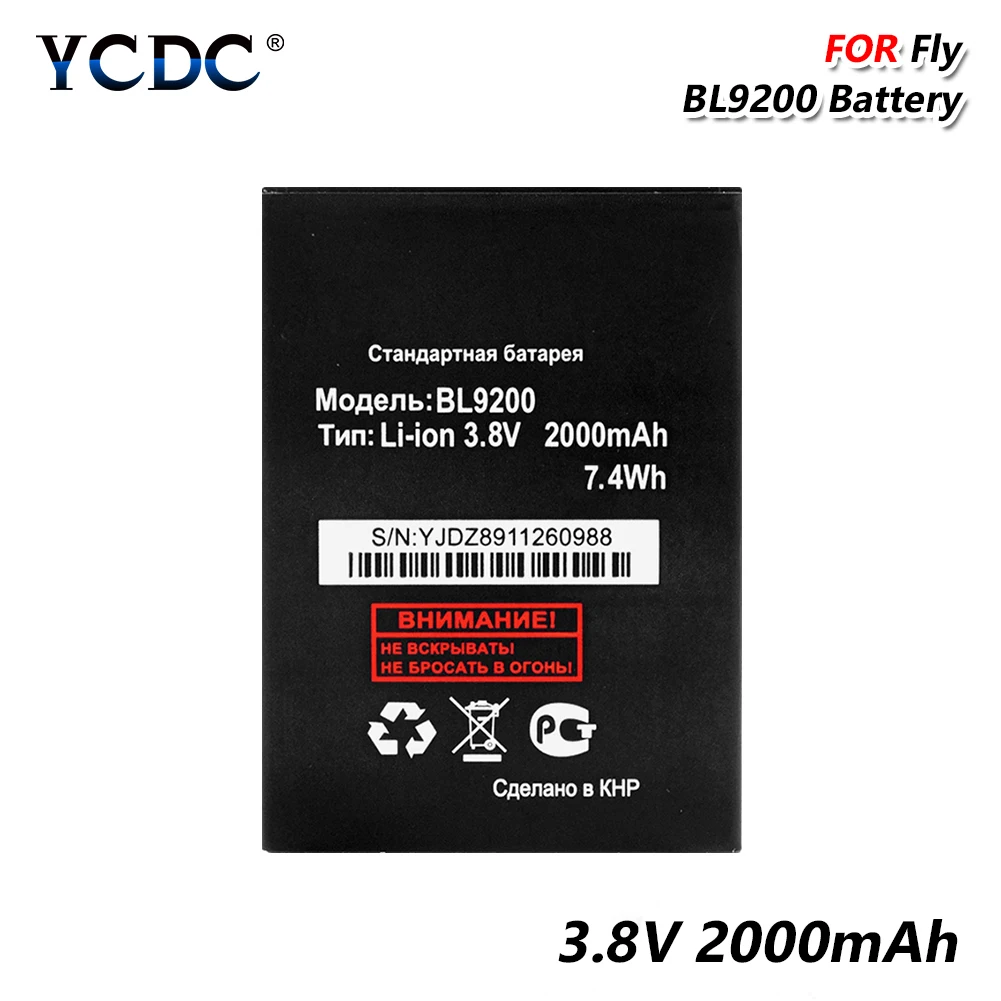 Новый BL9200 аккумулятор для мобильного телефона FLY FS504 Cirrus 2/FS514 8 80x58x4 мм 3 7 v Вольт