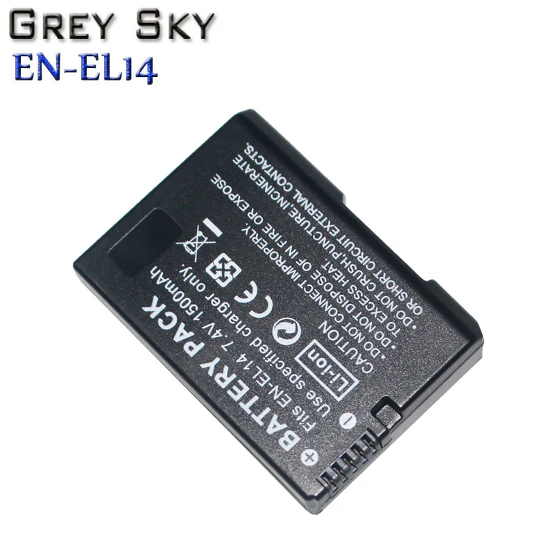 EN-EL14 EN-EL14A EN EL14 батарея + LCD USB двойное зарядное устройство для nikon d5200 P7800 P7700 P7100 P7000