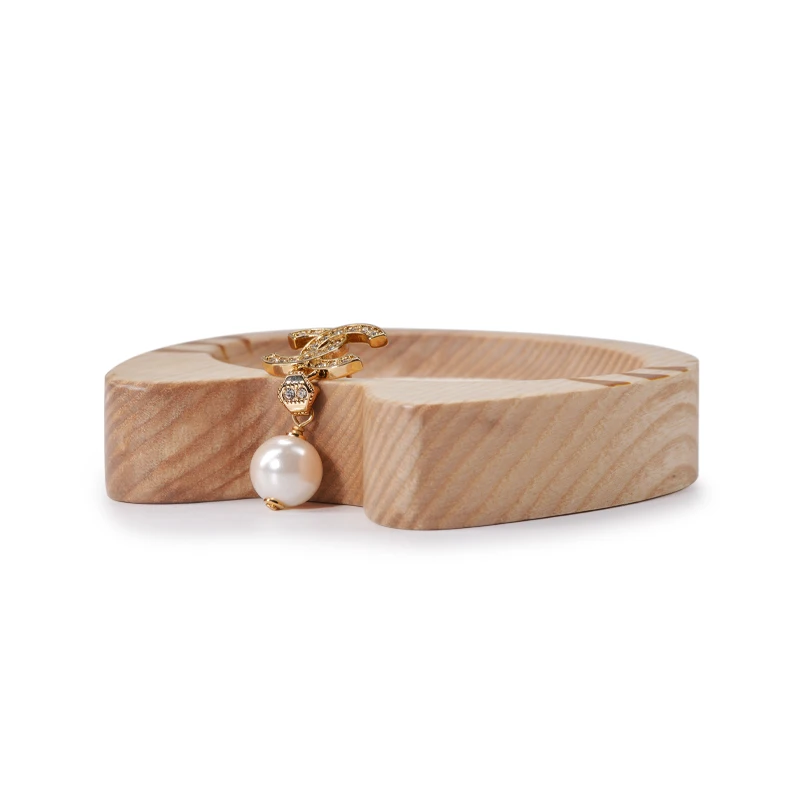 

FANXI Cat Shape Jewlery Display Tray Solid Wood Pendant Ring Organizer Tray Bracelet Storage Holder Jewelry Display Porps Gift