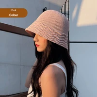 2021 girl outside travel straw hat casual sun hat hat for girls bucket hat women chinese hats for women summer panama beach hats