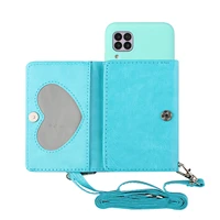 wallet case soft silicon with pu leather card holder cover for samsung galaxy a10 a31 a41 a52 a71 a81 a91 a11 j6 a12 a21 a72 a32