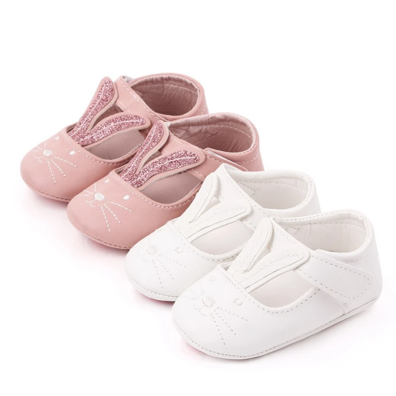 

Newnorn Baby Girl Shoes Toddler Infant Anti-slip Cartoon PU First Walkers Shoes Kids Footwear Shoes Girls