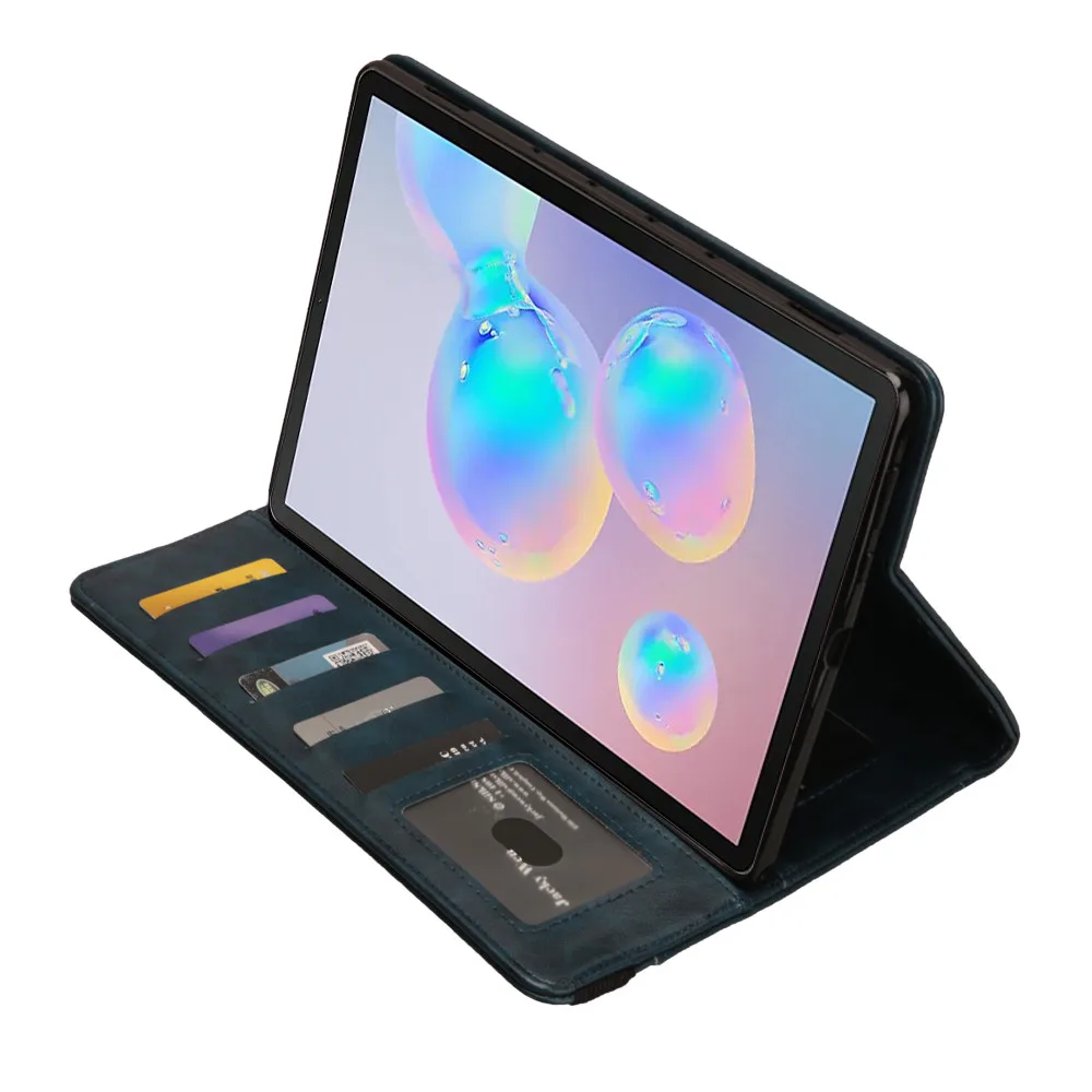 Чехол для планшета для samsung Galaxy Tab S6 10,5 T860/T865 Кожаный противоударный чехол-подставка для samsung Galaxy Tab
