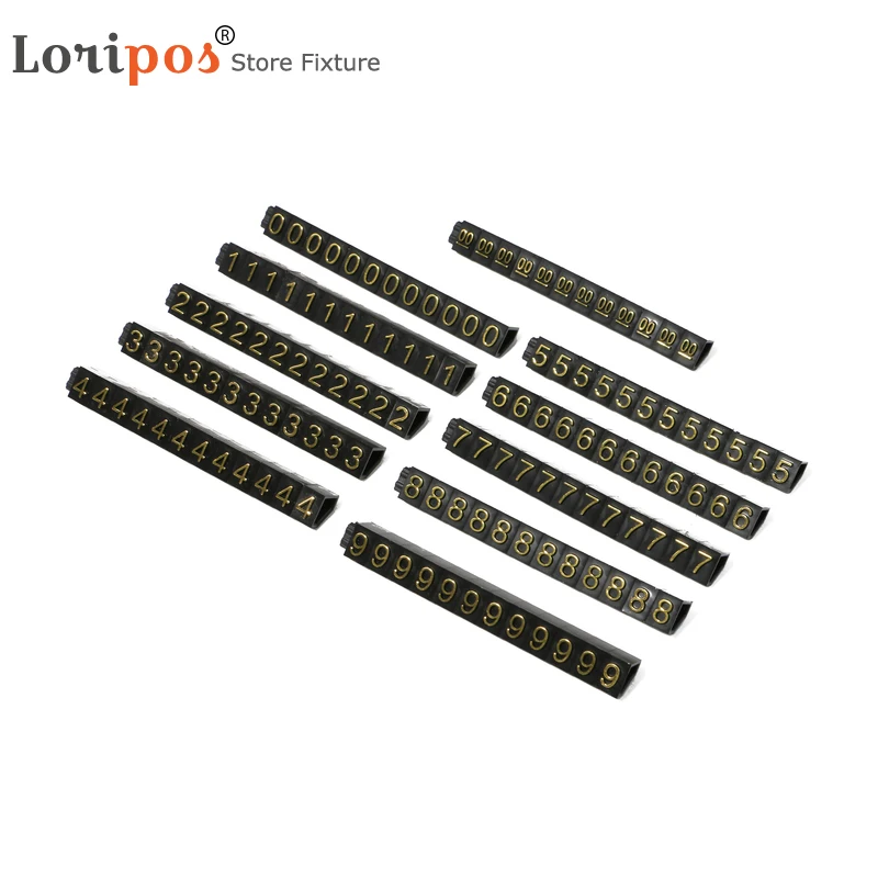 Ювелирный магазин прозрачный черный пластиковый держатель для бирки ювелирные