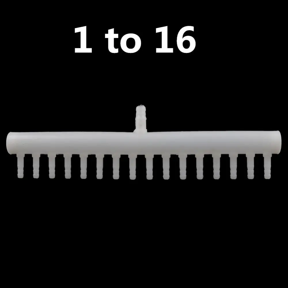 Разветвители шланга от 8 мм до 4 4/6/8/10/12/16/20 каналов кислородный насос для аквариума