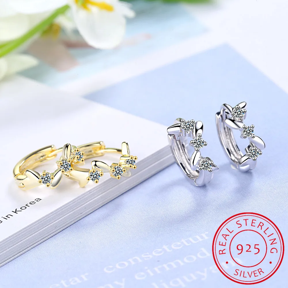 Серьги-кольца из стерлингового серебра 925 пробы серьги-Клипсы колючей проволоки