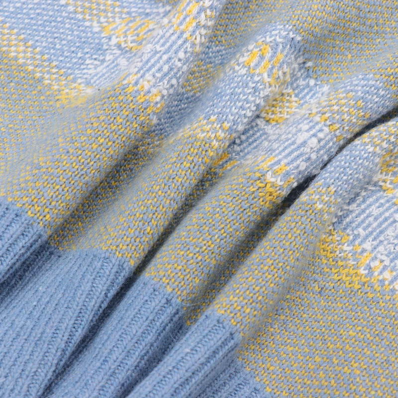 Кардиганы для колледжа вязаный свитер женский зимний плотный пуловер свободный