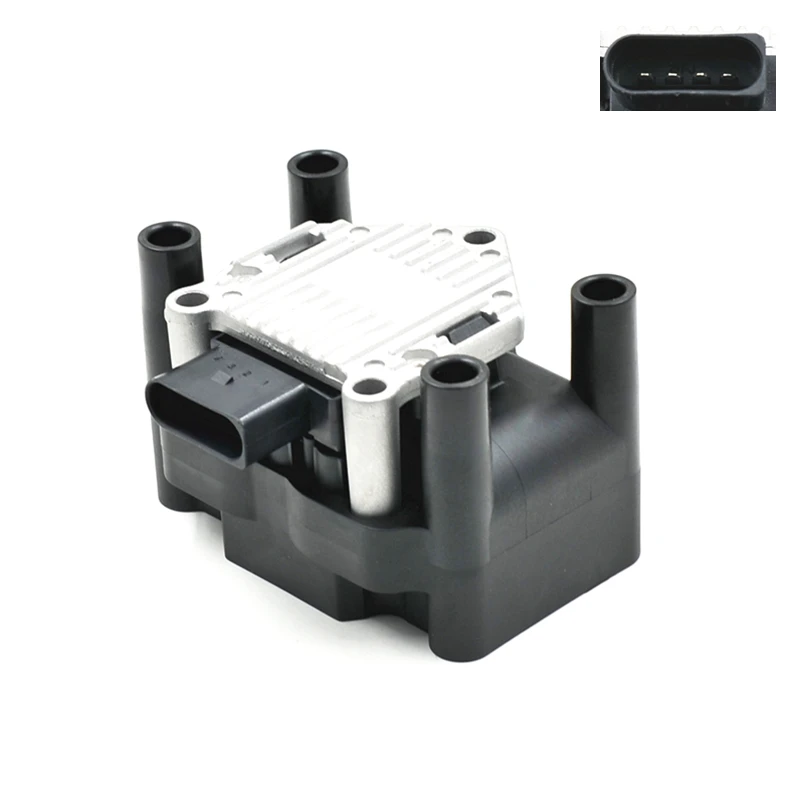 Комплект катушек зажигания для VW Jetta Beetle Golf Audi A4 A3 A2 Skoda переднее сиденье 032905106D