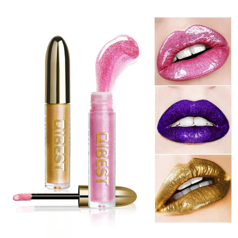 

Lip Gloss 3.5g Shimmer & Sparkle Long Lasting Lip Gloss for Girls And Women Lip Makeup Lip Glaze Shimmer Liquid Lipstick