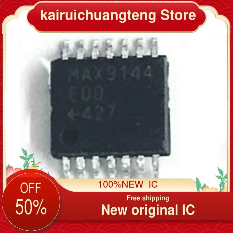 

10-200PCS MAX9144EUD MAX9144 MAX9144EUD+T TSSOP-14 New original IC