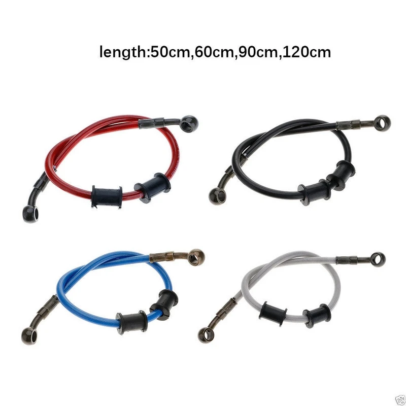 

Motorcycle Accessories Hydraulic Brake Hose Line Cable 10mm Banjo for Suzuki Yamaha honda Pipe Line Braided oil hose Tools