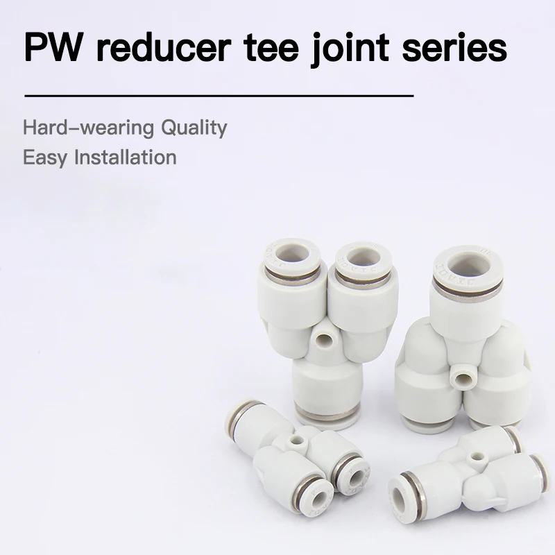 

PW переменный диаметр y-типа Tracheal разъем подключаемый шарнир пневматические компоненты диафрагма через подключение 4 мм 6 мм 8 мм 10мм12мм