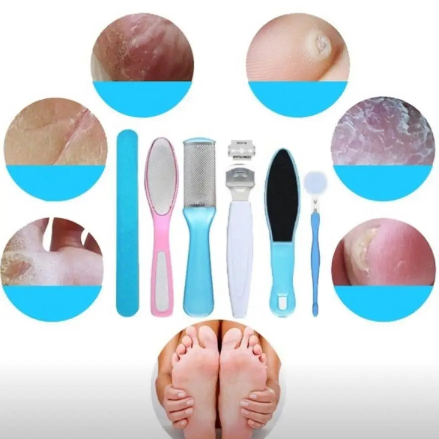 Машинка для педикюра 8 шт./компл. набор маникюра инструмент ухода за ногами