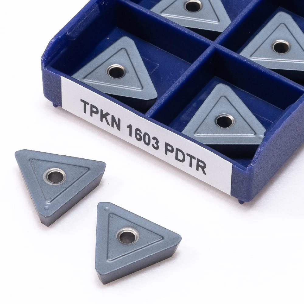 

TPKR1603 TPKN1603 PDTR LT30 Карбид с PVD покрытием CNC Внешний токарный инструмент TPKR 1603 обработка чугуна из нержавеющей стали