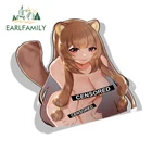EARLFAMILY 13 см x 11,3 см автомобильный стикер для Raphtalia The Rising of The Shield Hero аниме виниловый JDM задний лобовое стекло наклейка на багажник