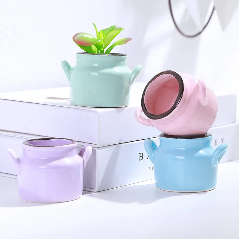 Цветочный горшок креативный мясистый цветочный домашний декор для цветов