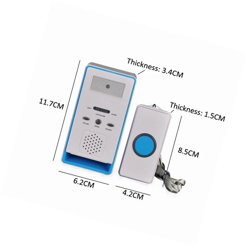 Домашняя беспроводная мобильная сигнализация аварийная кнопка вызова дом