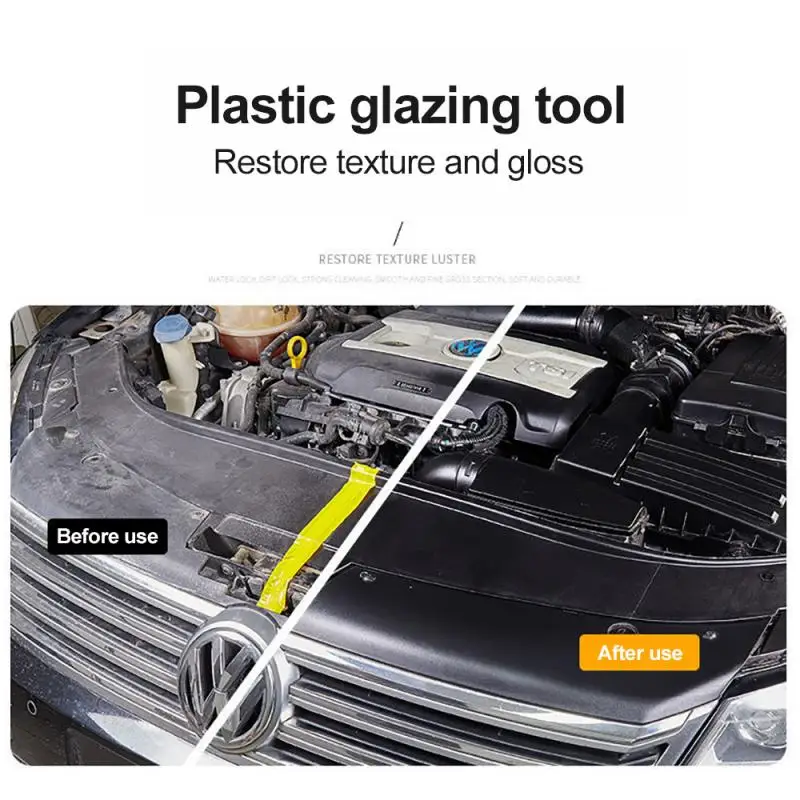 

1Pcs 30ml Car Repair agent coating for auto plastic parts door panel dashboard plastic cleaner Wash Professional Accessories