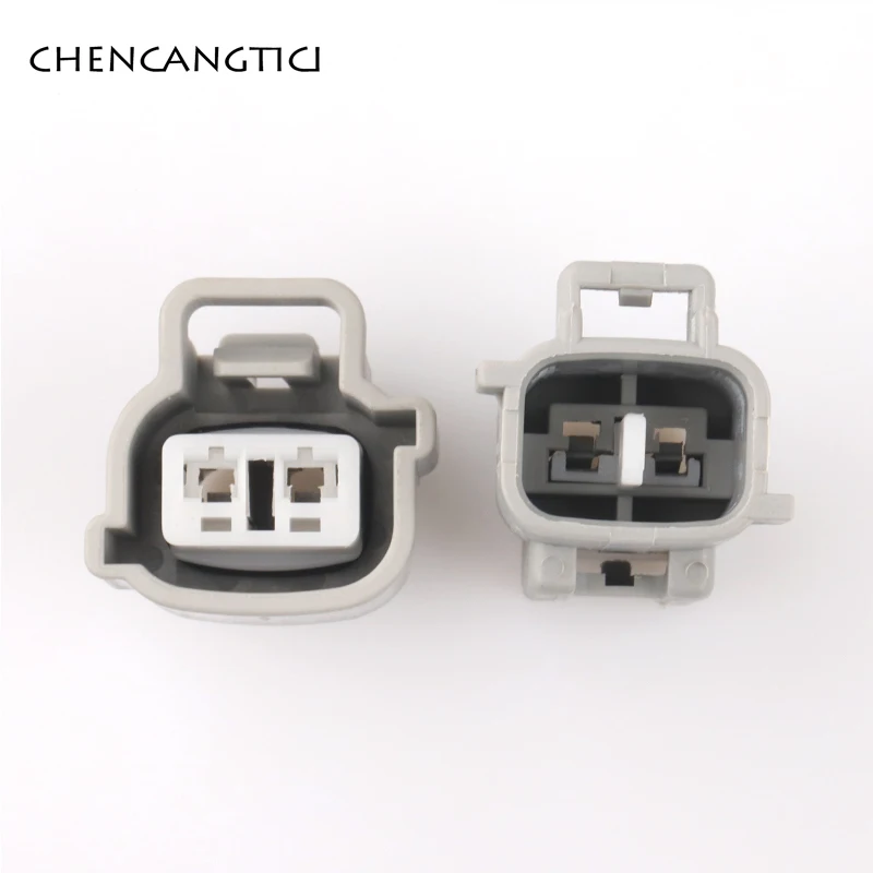 

2 Sets 2 Pin Way Sumitomo Automotive Fog Socket Lamp Plug Turn Signal Light Connector For Toyota Cars 90980-11019