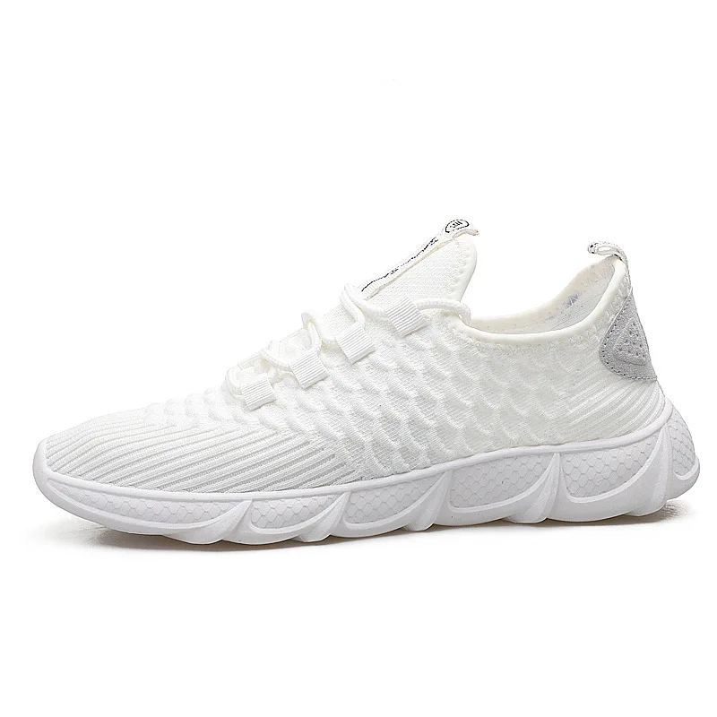 

Men Casual Shoes New White Sneakers Breathable Men Shoes Men Sneakers Male Flats Slip On Mesh Fashion Sneakers Chaussure Homme