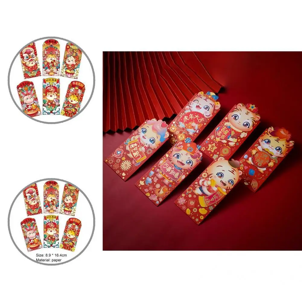 

Special Easy Carry Paper Upscale Unique Chinese Red Envelope 2022 Lucky Money Bag 2022 Lucky Money Pocket 1 Bag