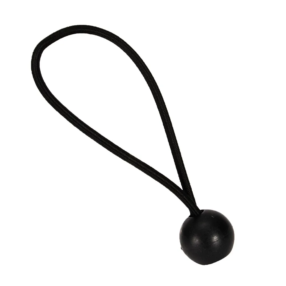 

10pcs/set Heavy Duty Ball Head Elastic Rope Bungee Shock Cord Tarp Canopy Tie Down Strap Camping Hiking Tent Kayak Boat Backage
