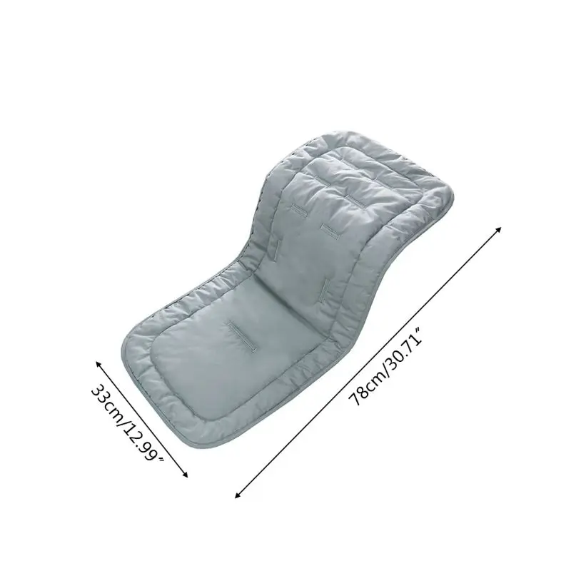 

Soft Stroller Cushion Seat Cover Baby Cotton Diaper Pad Stroller Mat Mattress