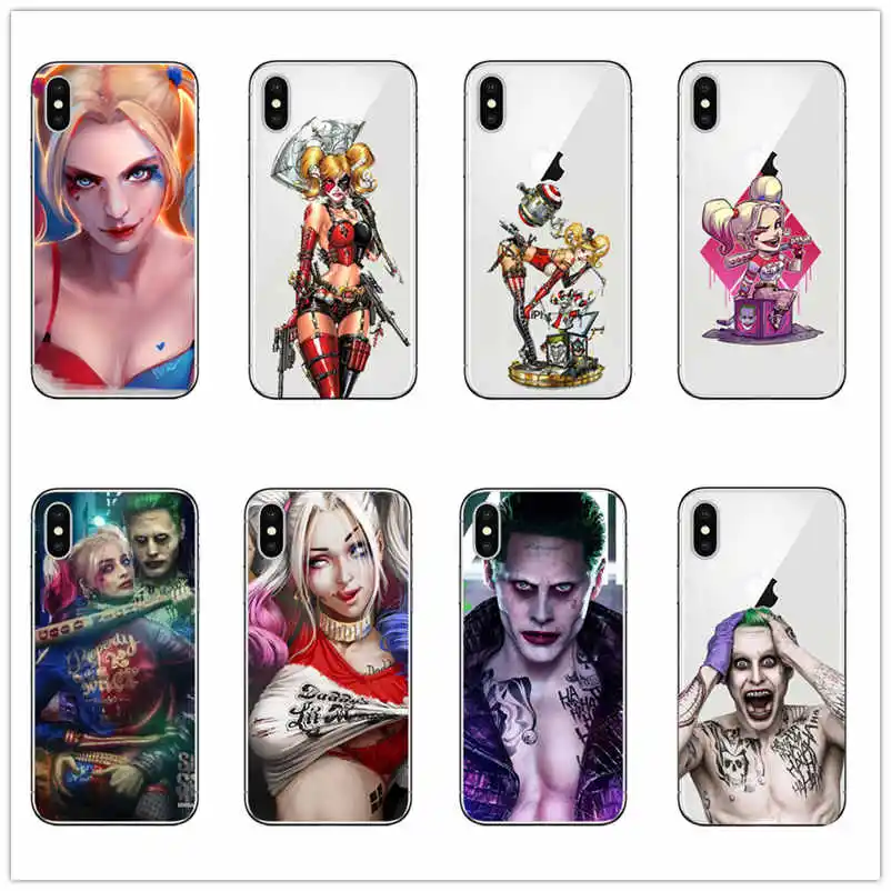 Джокер Отряд Самоубийц Харли Куинн DC Comics чехол для телефона термопластичный