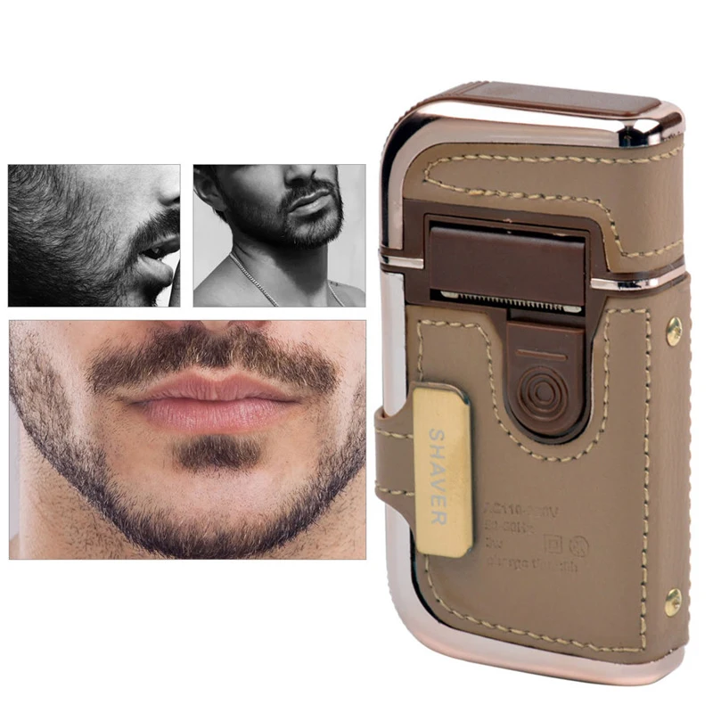 Razor Beard Trimmer Recharge Powerful Mustache Men Beard Hair Cut Shaving Machine