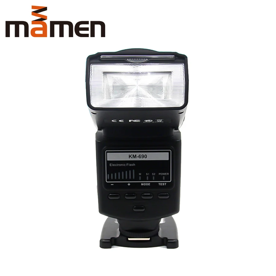 MAMEN вспышка Беспроводная Master Speedlite Speedlight ttl для камеры Canon 5D2 60D 70D DSLR вспышка для телефона Speedlite Оригинальная лампа