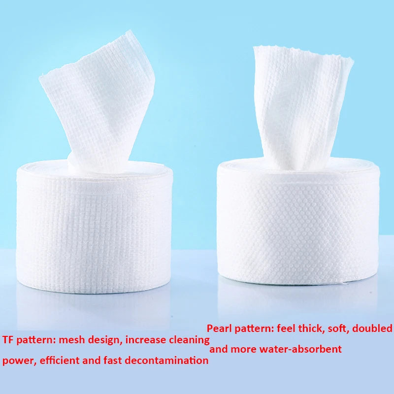

150g Roll Skin Care Face Cotton Refill Cotton Pads Draw-Out Face Cleansing Makeup Remover Cotton Cleaning Cotton Pads