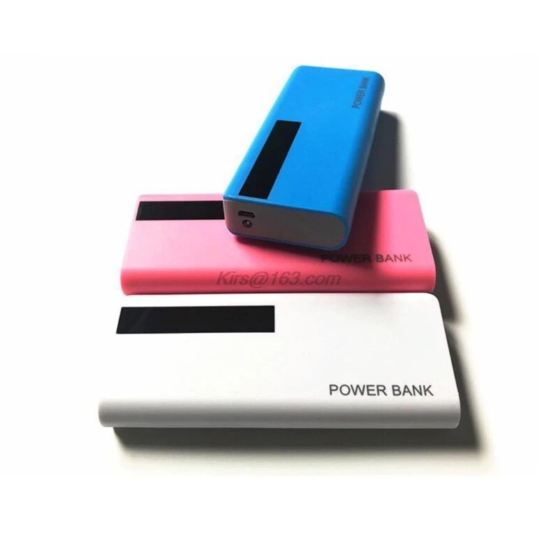 5x18650 Power Bank Box Dual USB Мобильный телефон зарядное устройство DIY Корпус чехол