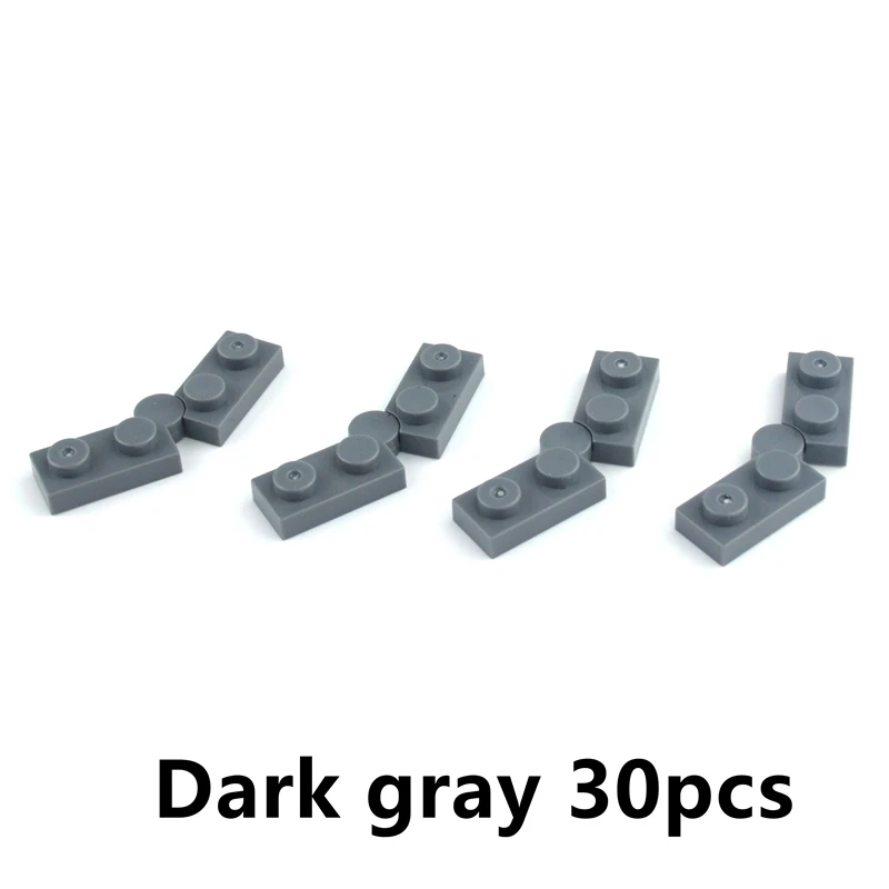 

30pcs/lot Hinge Brick 1x4 Swivel Top/Base Building Blocks 3830 3831 44301 44302 MOC Parts Toys For Kids Compatible Major Brand