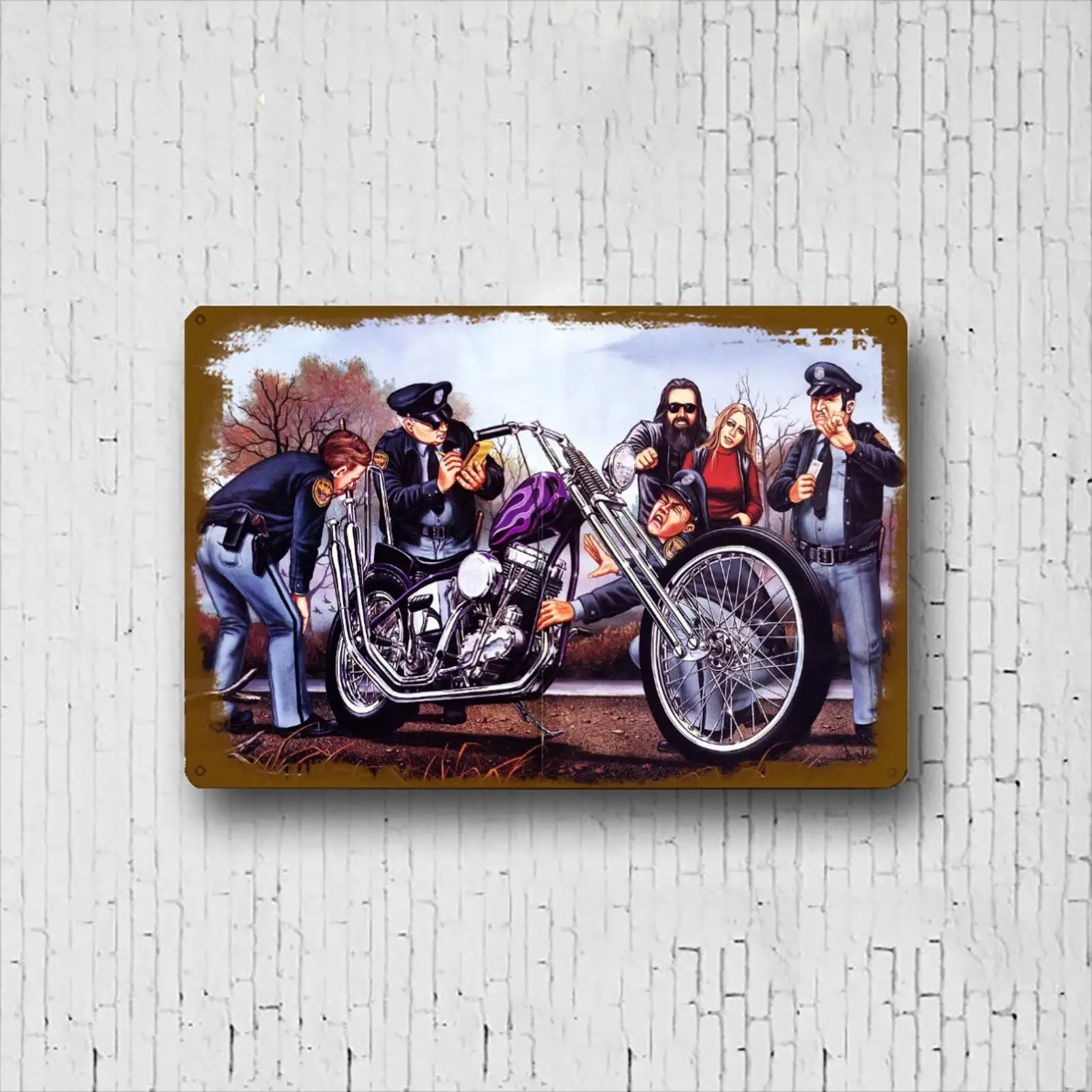 

Классический автомобиль металлический логотип винтажная табличка жестяной логотип настенное украшение гараж; Клуб Board Ремесла Художестве...