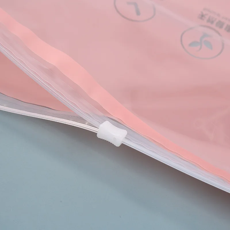 100 шт. прозрачные матовые полиэтиленовые чехлы на молнии 20 х6 см | Дом и сад