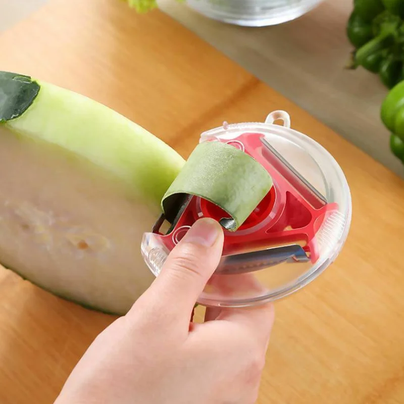 

3In1 Multifunction Kitchen Tools Fruit and Vegetable Peeler Vegetable Shredding Tool Stainless Steel Blade Easy To Clean Replace
