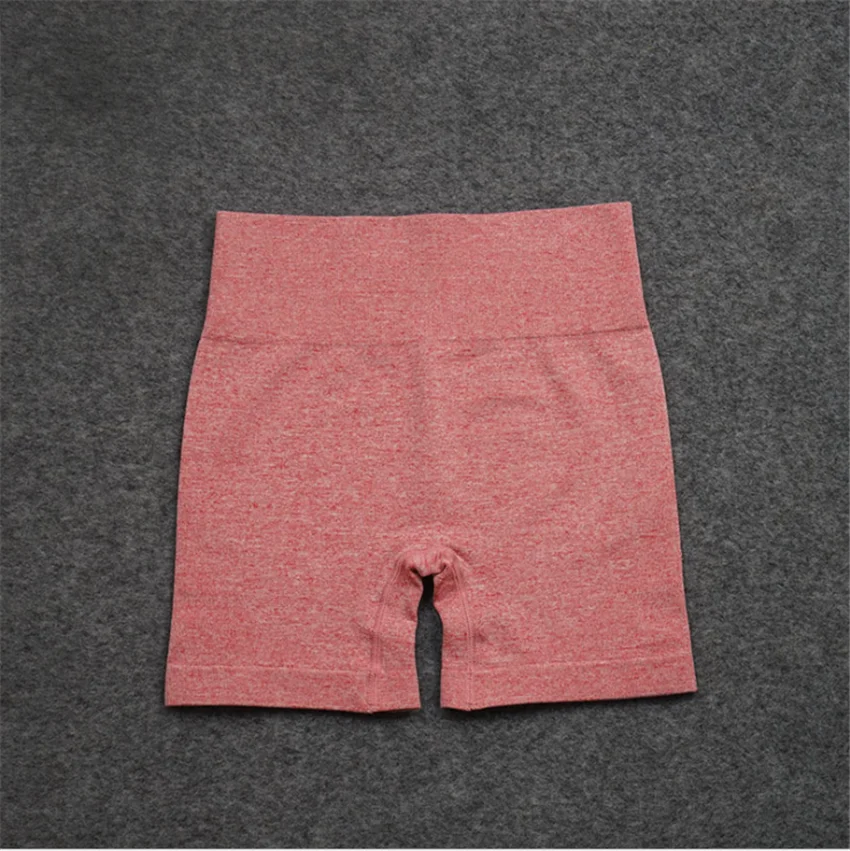 Шорты для йоги Для женщин бесшовные леггинсы с высокой талией жизненно Фитнес