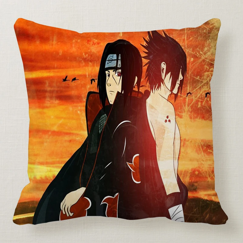 Ботинки в стиле аниме Naruto Подушка производства компании "Kakashi" Чехол Спальня