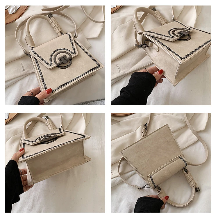 

Women Bags Designer Handbag 2020 PU Leather Shoulder Bag Small Solid Soft Crossbody Bag Purses And Luxury Bolsa Feminina A Main