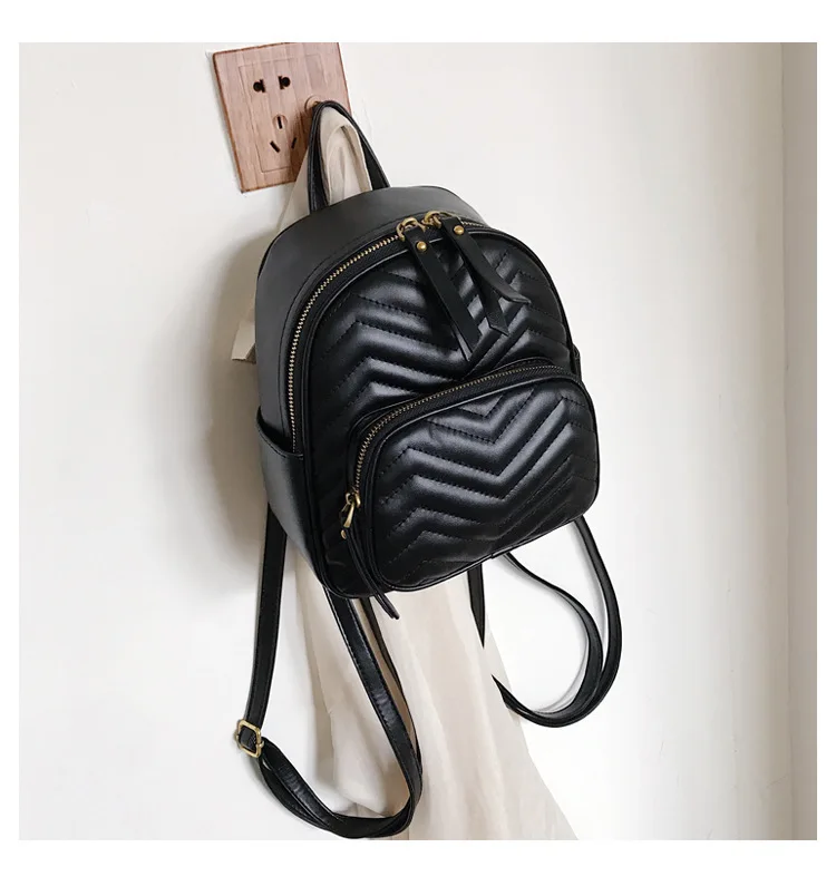 New European And American Classic Rhombus Small Backpack Casual Wild StorageBag Travel bag backpackStudent Handbag | Багаж и сумки
