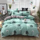 Постельное белье мягкие удобные постельным бельем кровати 34 шт. постельное белье пастырской простыней пододеяльник супер король, королева полный размер двойной