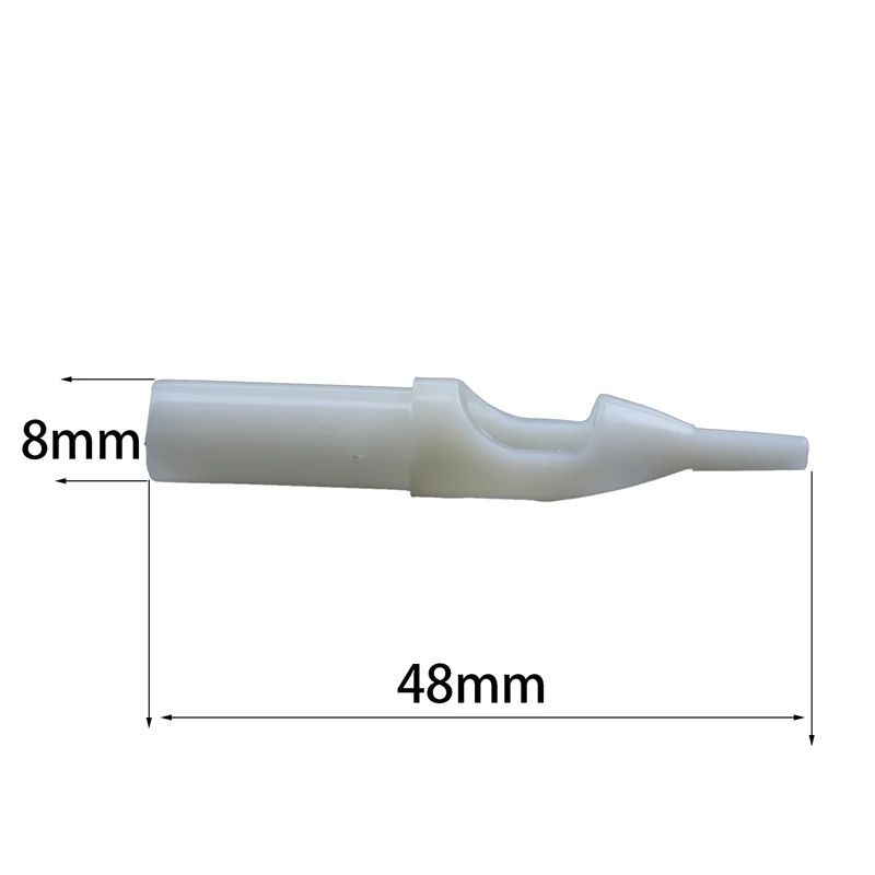 

50PCS Sterile Disposable Plastic Tattoo Nozzle Tips Needle Tube Supply