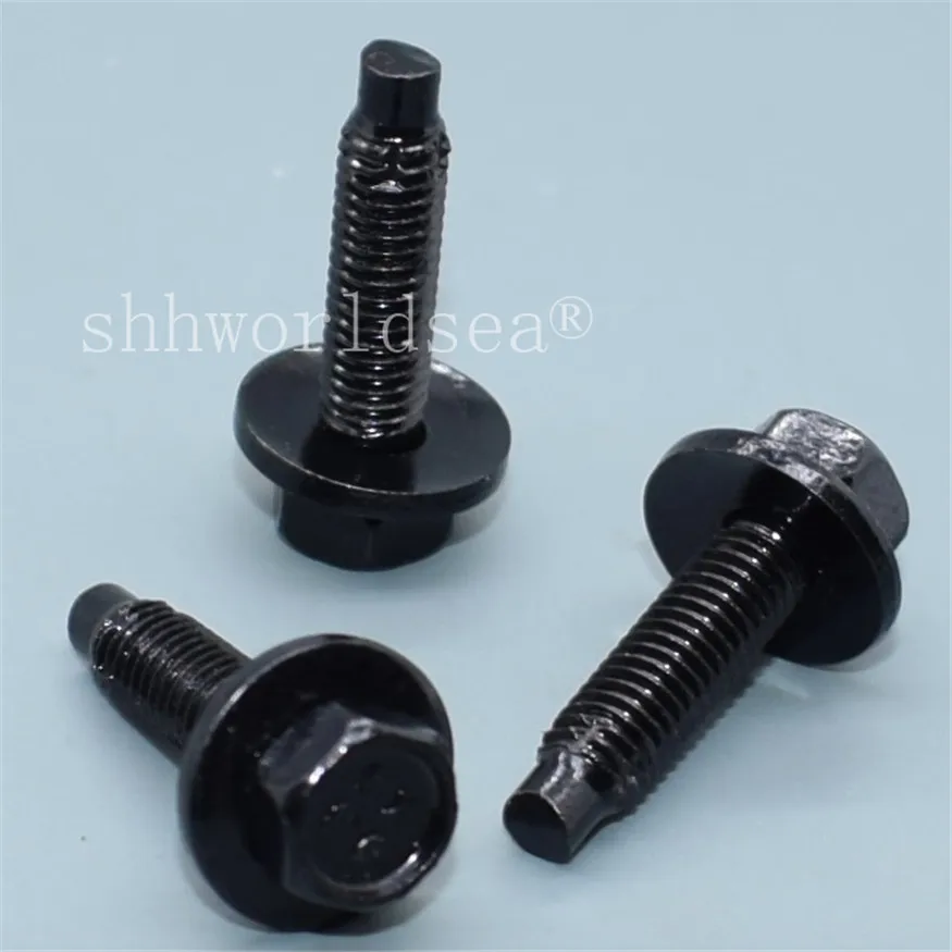 Shhworldsea Бесплатная доставка 100 шт. шестигранный самосверляющий винт автомобильные