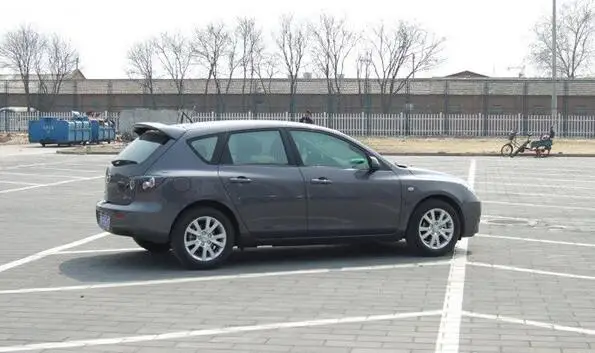 Спойлер для Mazda 3 высококачественный спойлер из АБС-материала заднего крыла