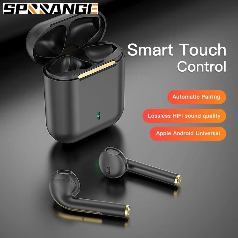 

J18 наушники-вкладыши TWS Bluetooth 5,0 Наушники Hi-Fi стерео True Беспроводной гарнитура наушники в ухо громкой связи Bluetooth гарнитура наушники вкладыши ...