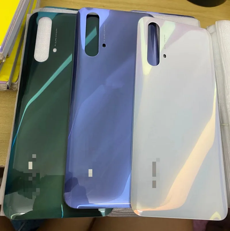 Чехол для Oppo Realme X3 / SuperZoom стеклянный с логотипом | Мобильные телефоны и аксессуары