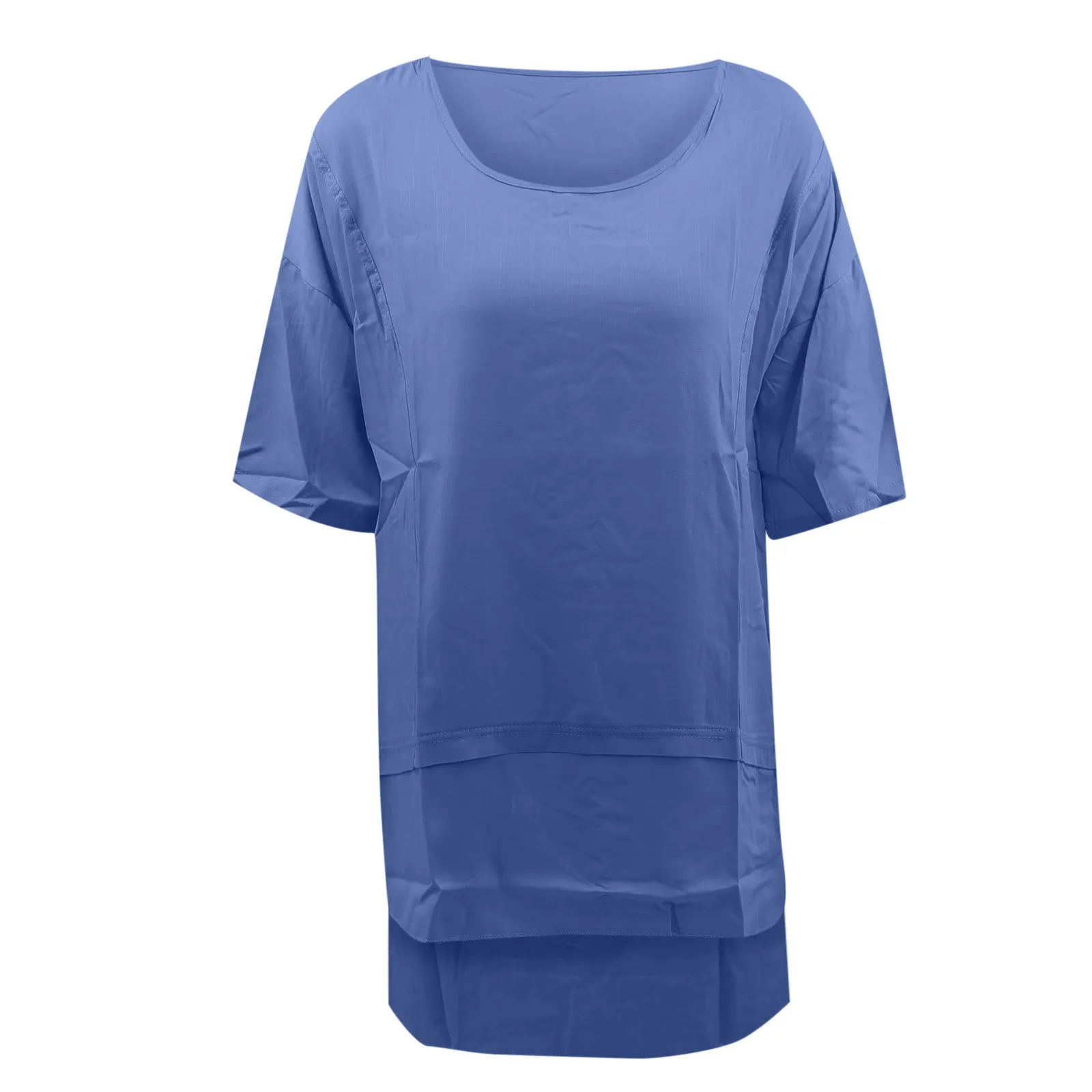 

Plus Size Women Summer Blouse Irregular See Through Ultra Thin Swim Cover Up Shirts Casual Beach Women Tops And Bloues Blusas