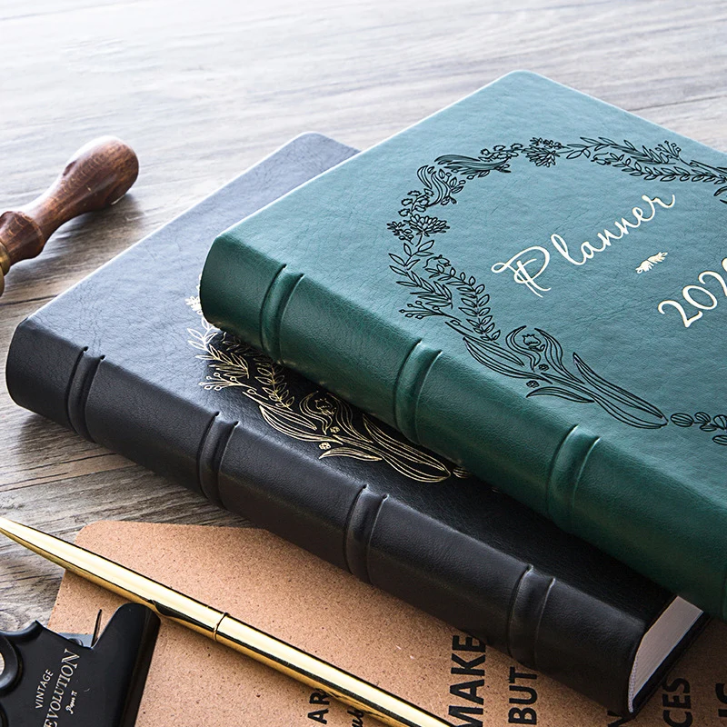 A5 2020 планировщик Ретро стиль международная торговля английский Основной график